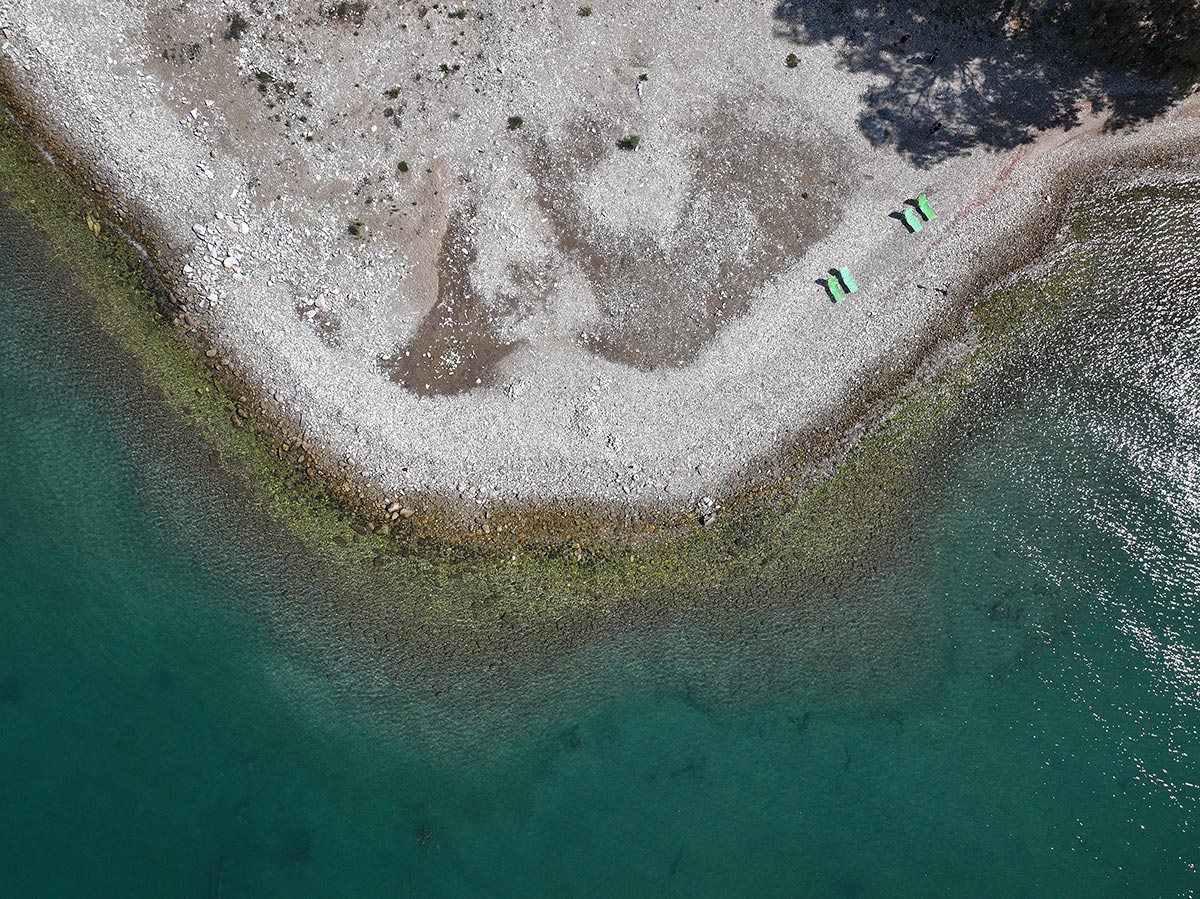 Pelion beach Aerial photo