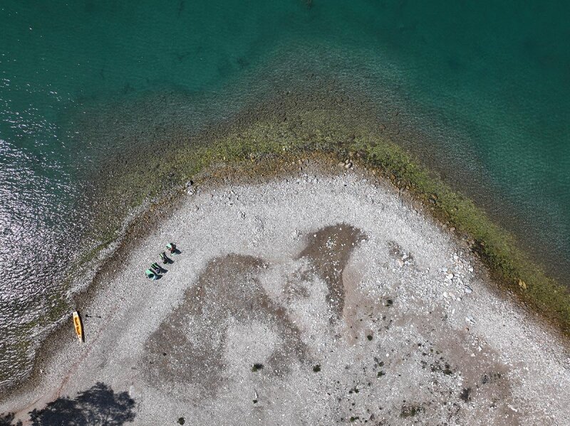 Pelion beach Aerial photo